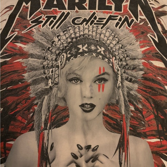 Marilyn still Cheifin 2014 tour T-shirt - Picture 2 of 4